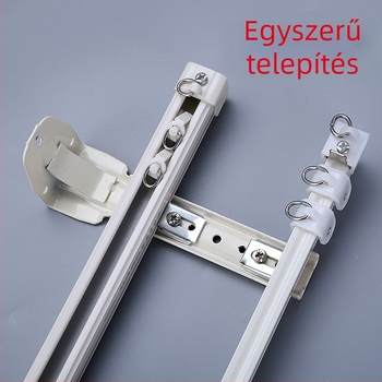 Függöny felső tartó — többfunkciós, modell Curtain top code, anyag: acél, függönyök számára, stílus: modern minimalizmus