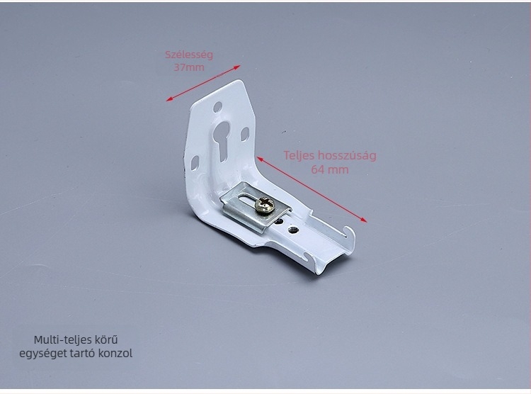 Függöny felső tartó — többfunkciós, modell Curtain top code, anyag: acél, függönyök számára, stílus: modern minimalizmus