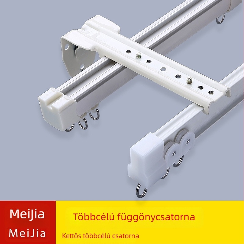 Függöny felső tartó — többfunkciós, modell Curtain top code, anyag: acél, függönyök számára, stílus: modern minimalizmus