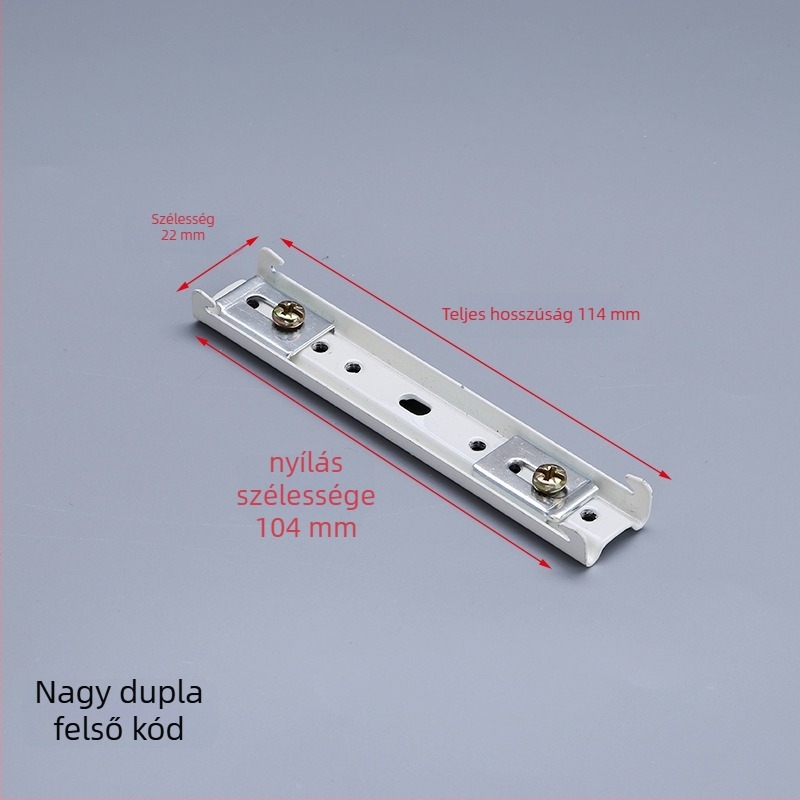 Függöny felső tartó — többfunkciós, modell Curtain top code, anyag: acél, függönyök számára, stílus: modern minimalizmus