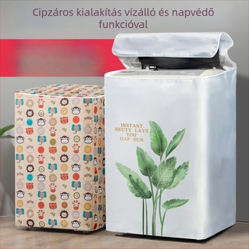 Pulsátor mosógéphez való védőhuzat, vízálló és UV-álló anyagból, felső töltésű gépekhez