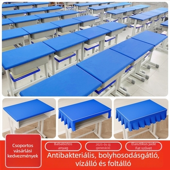 Sűrített vízálló asztalterítő iskolai íróasztalokhoz és padokhoz