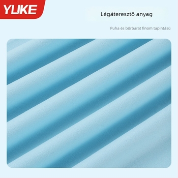 Yuke poliészter rostból készült törölköző fürdő/strand, gyorsan száradó, nedvszívó, 170–200 g