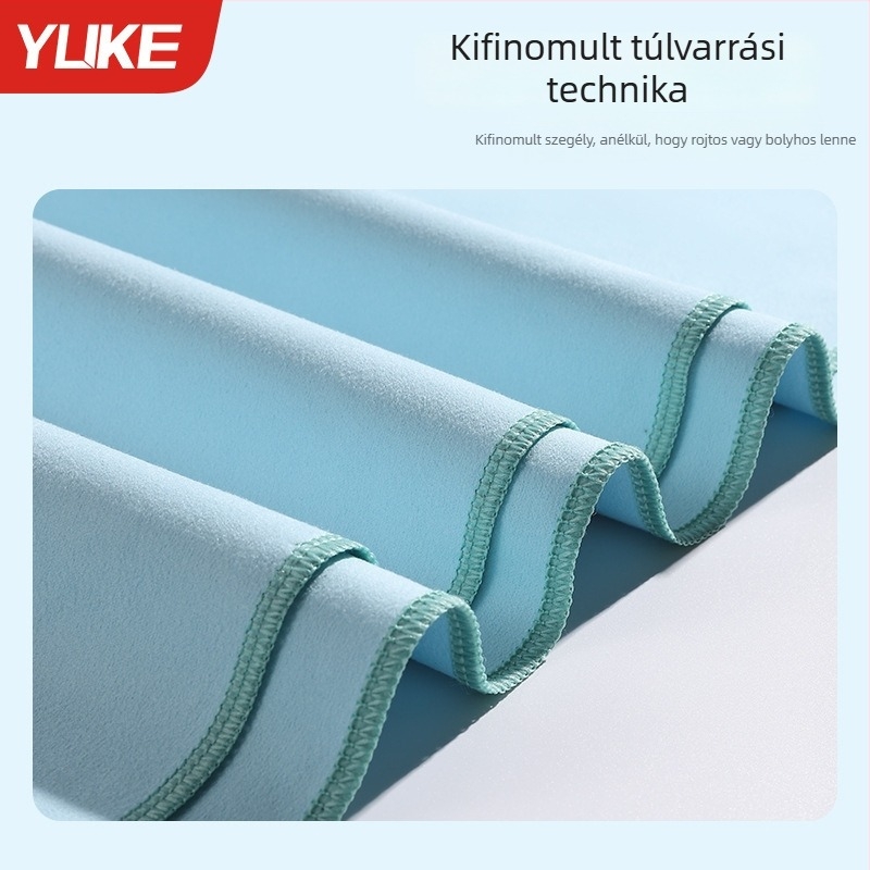 Yuke poliészter rostból készült törölköző fürdő/strand, gyorsan száradó, nedvszívó, 170–200 g