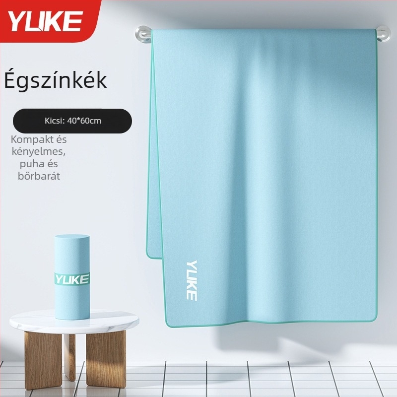 Yuke poliészter rostból készült törölköző fürdő/strand, gyorsan száradó, nedvszívó, 170–200 g