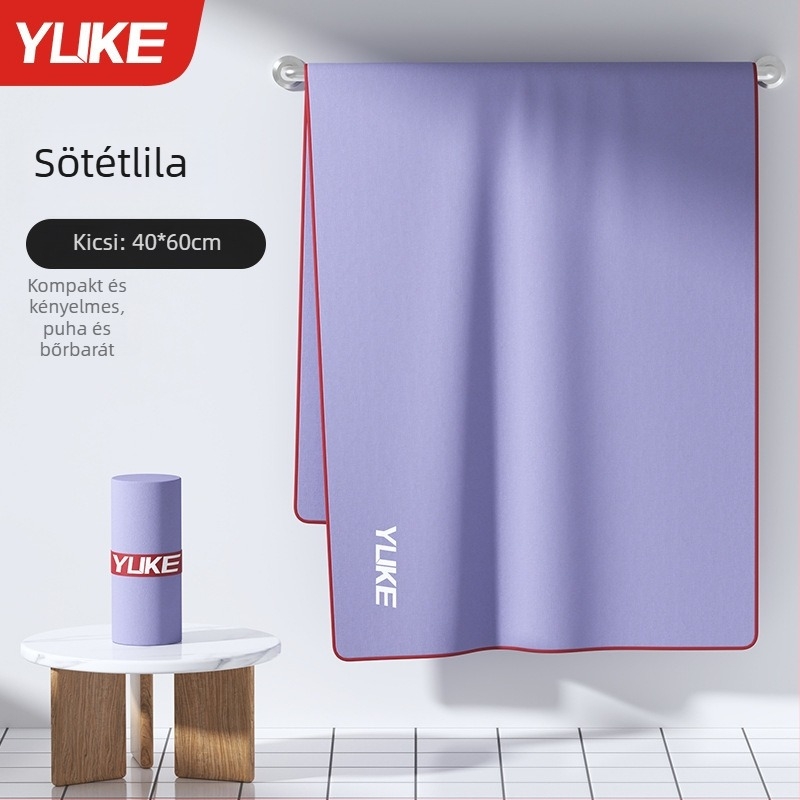 Yuke poliészter rostból készült törölköző fürdő/strand, gyorsan száradó, nedvszívó, 170–200 g