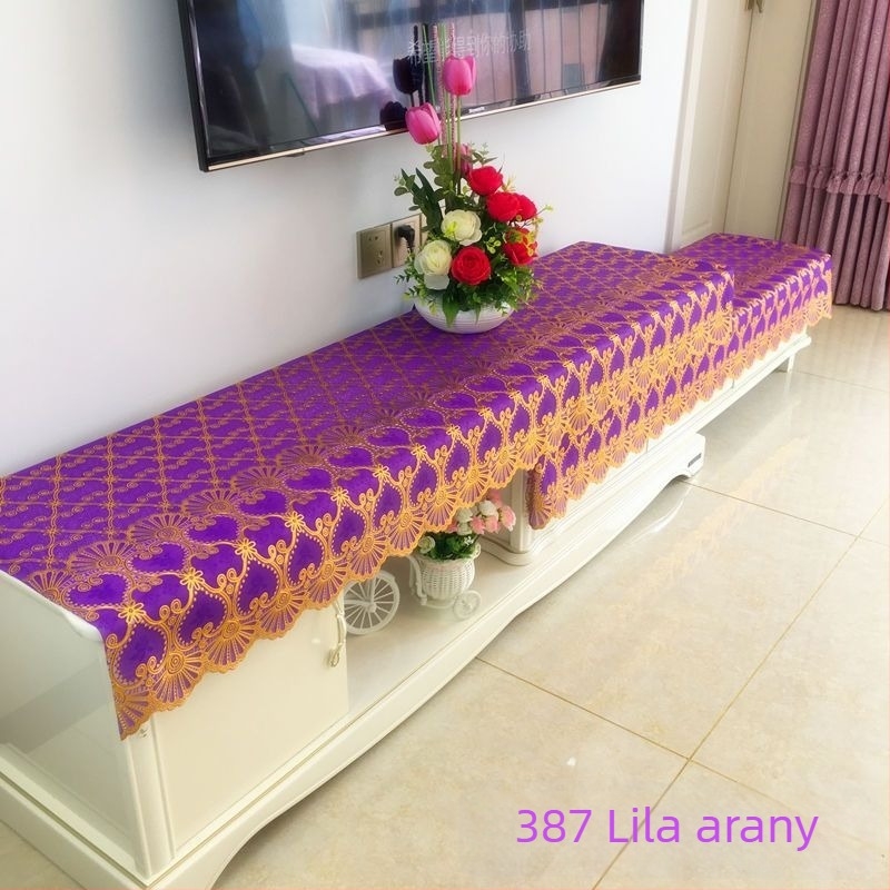 Asztalterítő, vízálló és olajálló, téglalap alakú, modern minimalista stílus, minták: szív, geometriai és virágos