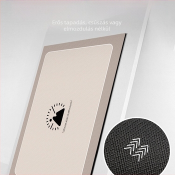 Fürdőszobai szőnyeg, diatom mud anyag, négyzet alakú, geometriai mintázat, modern minimalista stílus, testreszabható