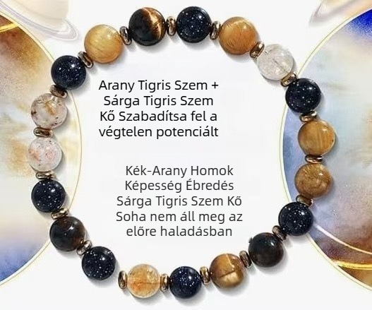 Zhenli mesterséges kristály karkötő — uniszex, kézzel készült, geometriai kialakítás, modell ZLSP-K-151