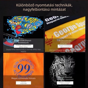 Pamut kapucnis pulóver, hosszú ujjú, vastag anyag, egyedi logó nyomtatással osztályos uniforméhoz, őszi-téli