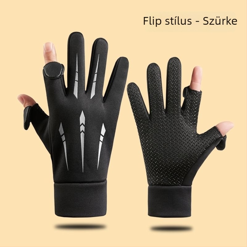 Kerékpáros kesztyűk - uniszex, felnőttek, anyag: selyem virágmintázattal, minta 69850, tavaszi szezon