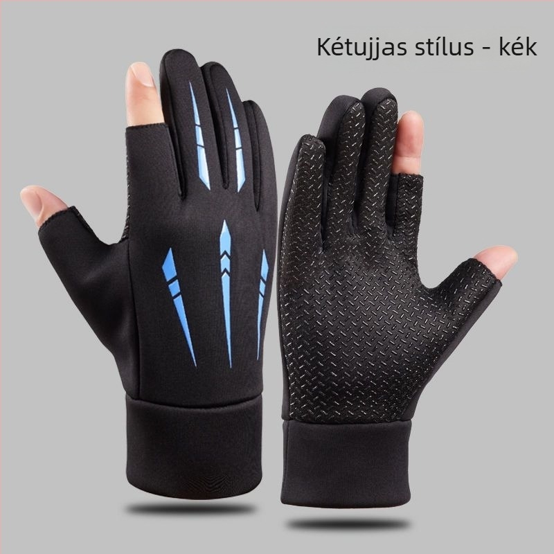 Kerékpáros kesztyűk - uniszex, felnőttek, anyag: selyem virágmintázattal, minta 69850, tavaszi szezon