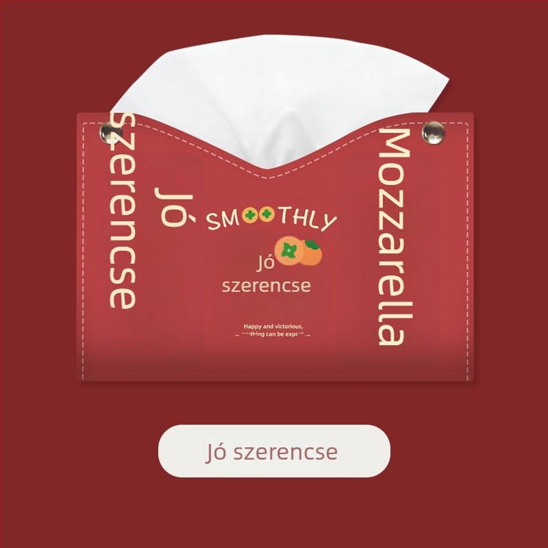 Bőr anyagú zsepiadagoló doboz, modell V-mouth, asztali felszerelés, vízálló és többfunkciós (Anyag: bőr; Modell: V-mouth; Felszerelés: asztali; Funkciók: vízálló, többfunkciós; Csomagolás: 500 db)