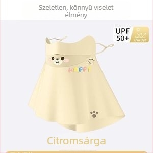 Gyerekeknek szóló UV-védelmes ice-silk varrat nélküli maszk szemvédővel