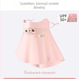 Gyerekeknek szóló UV-védelmes ice-silk varrat nélküli maszk szemvédővel