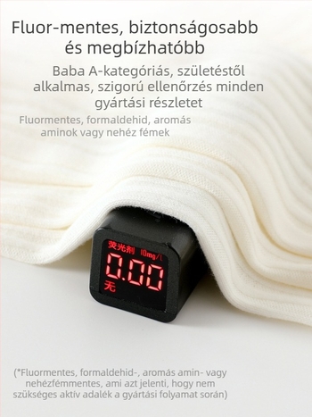 Újszülött uniszex pamutból készült, varrat nélküli jacquard öltözet, hosszú ujjú, uniszex, négy évszakos baba alvóruha