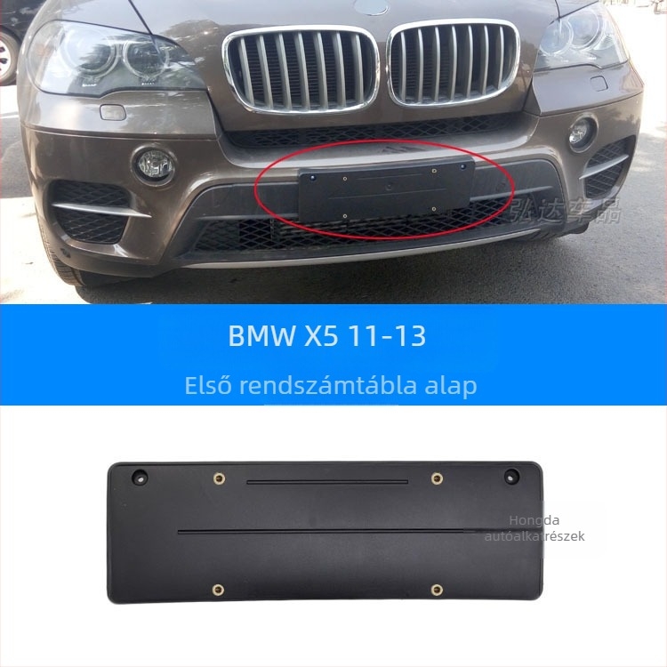 BMW X5 G05 rendszámtábla-tartó – elülső és hátsó, műanyag, modell 0110, Xin Yicheng
