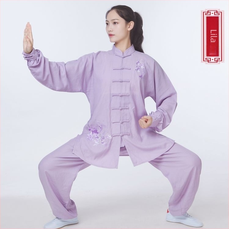 Női Tai Chi ruha, hosszú ujjú, Chenille anyag Spandex-szel, 2023 tavasz