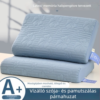 Párnahuzat poliészter rostból, steppelt, reaktív nyomtatás, modern egyszerűség — Autumn Thoughts, személyre szabható
