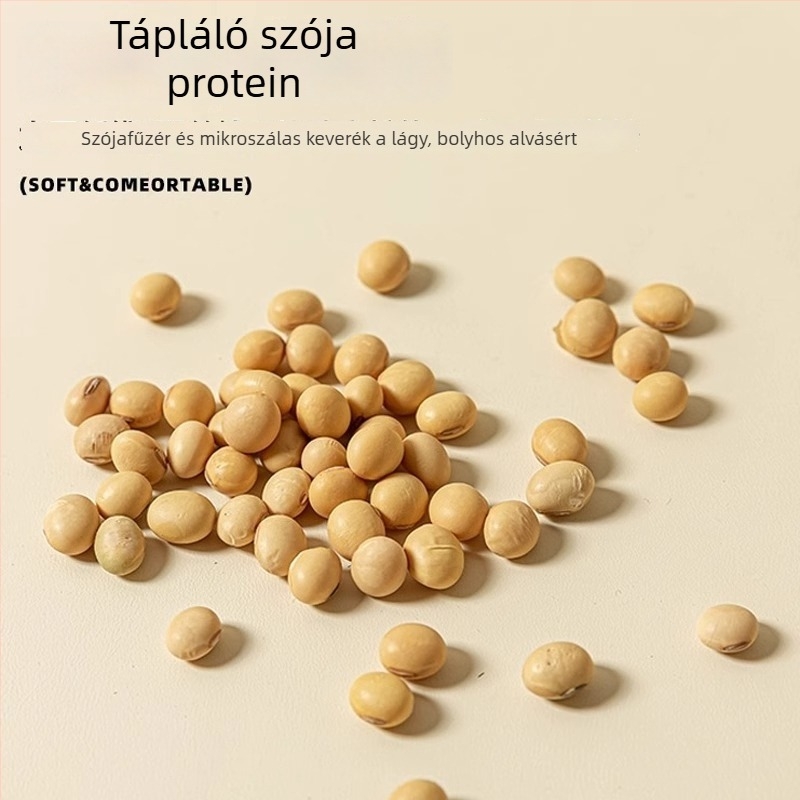 Párnahuzat poliészter rostból, steppelt, reaktív nyomtatás, modern egyszerűség — Autumn Thoughts, személyre szabható