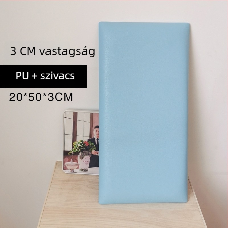 Öntapadós puha falipárna gyerekágy fejrésznél tatami háttérrel
