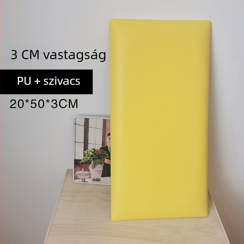 Öntapadós puha falipárna gyerekágy fejrésznél tatami háttérrel