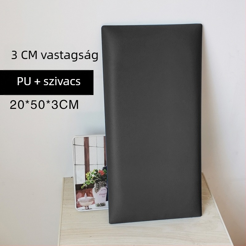 Öntapadós puha falipárna gyerekágy fejrésznél tatami háttérrel