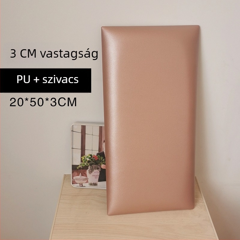 Öntapadós puha falipárna gyerekágy fejrésznél tatami háttérrel