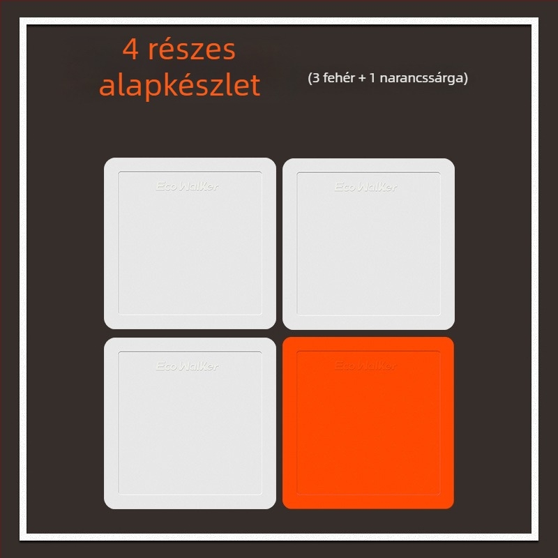 TPE baseball edzés alaplap készlet, vízálló, csúszásmentes, tartalmazza a Home Plate és Pitcher's Plate-et (megerősített)