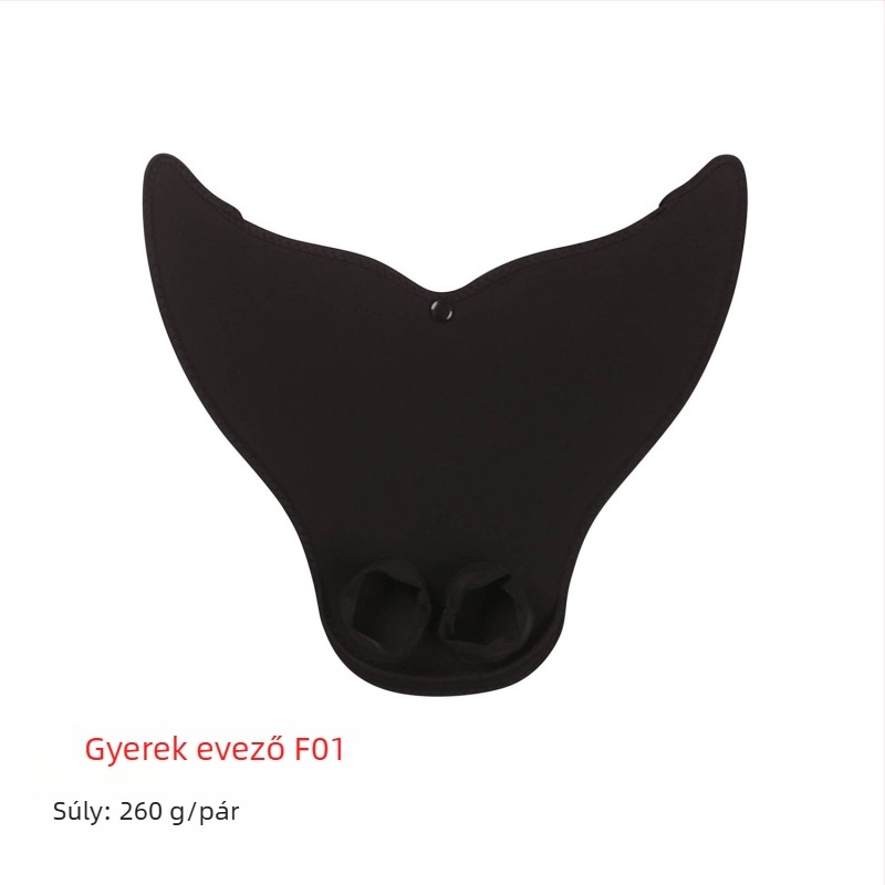 Gyerekeknek szóló sellőuszony – Egyrészes, bálnafarkat idéző dizájn, PP+TPR anyag, testreszabható