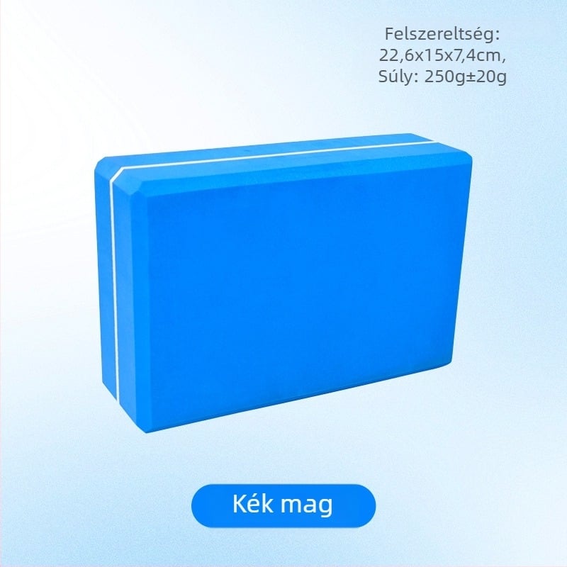 Magas sűrűségű EVA jóga blokk felnőtteknek és gyerekeknek
