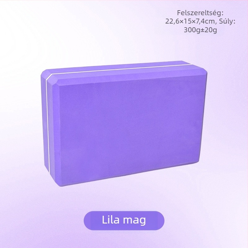 Magas sűrűségű EVA jóga blokk felnőtteknek és gyerekeknek