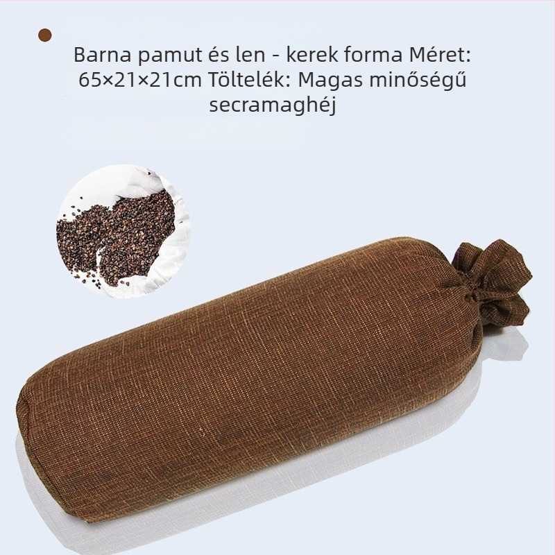 Jóga párna hajdina töltettel, Iyengar és Yin jóga segédeszköze, terhes nőknek, deréktámasztó párna, négyzetes hengeres forma