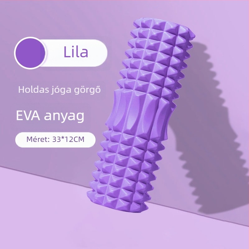 EVA jóga henger – félhold alakú, EVA anyagú, masszázs és edzés
