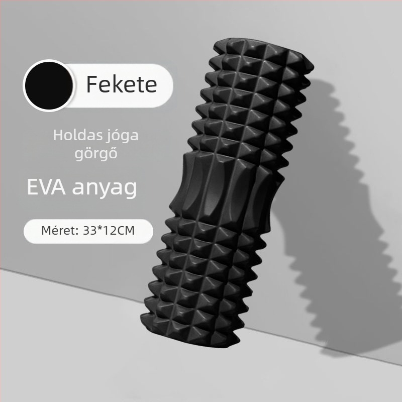 EVA jóga henger – félhold alakú, EVA anyagú, masszázs és edzés