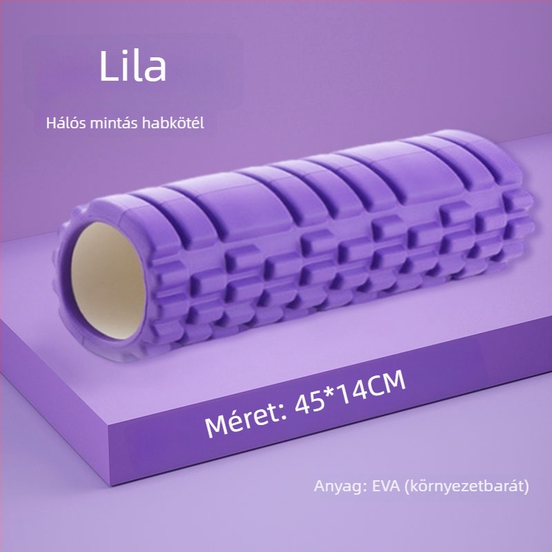 EVA jóga henger – félhold alakú, EVA anyagú, masszázs és edzés