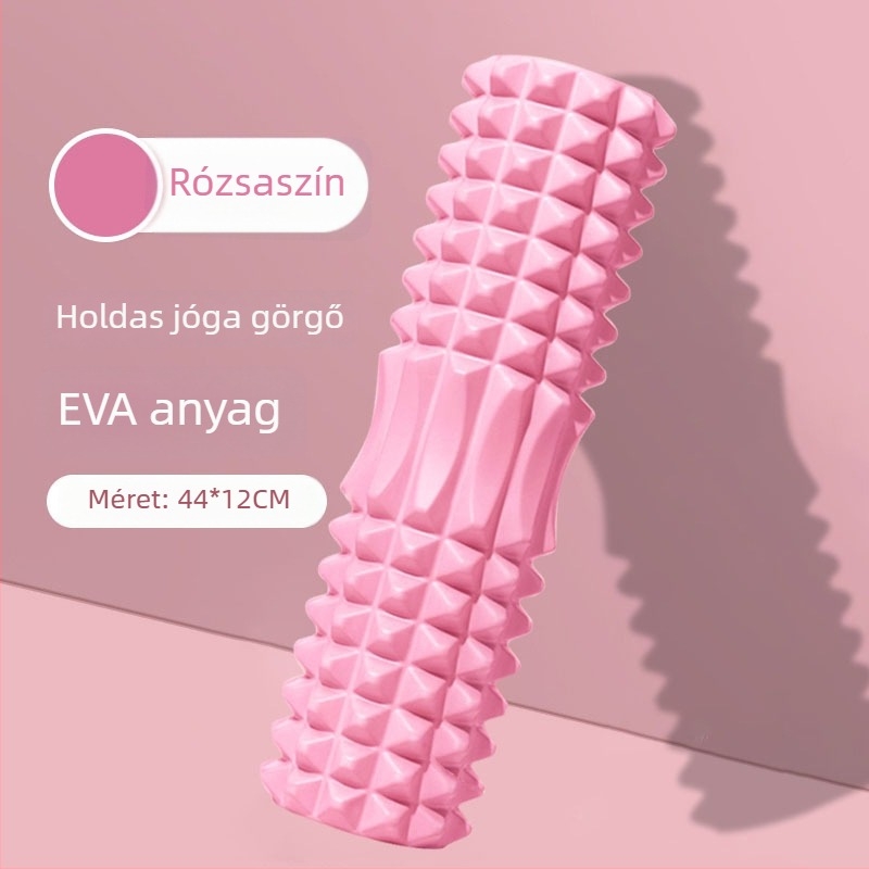 EVA jóga henger – félhold alakú, EVA anyagú, masszázs és edzés