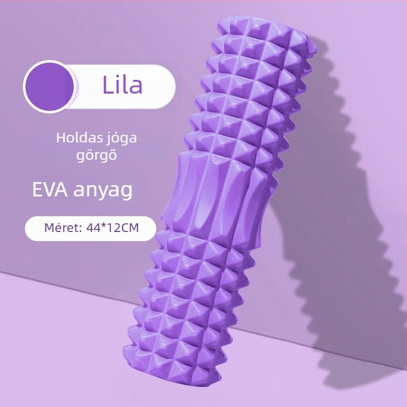 EVA jóga henger – félhold alakú, EVA anyagú, masszázs és edzés