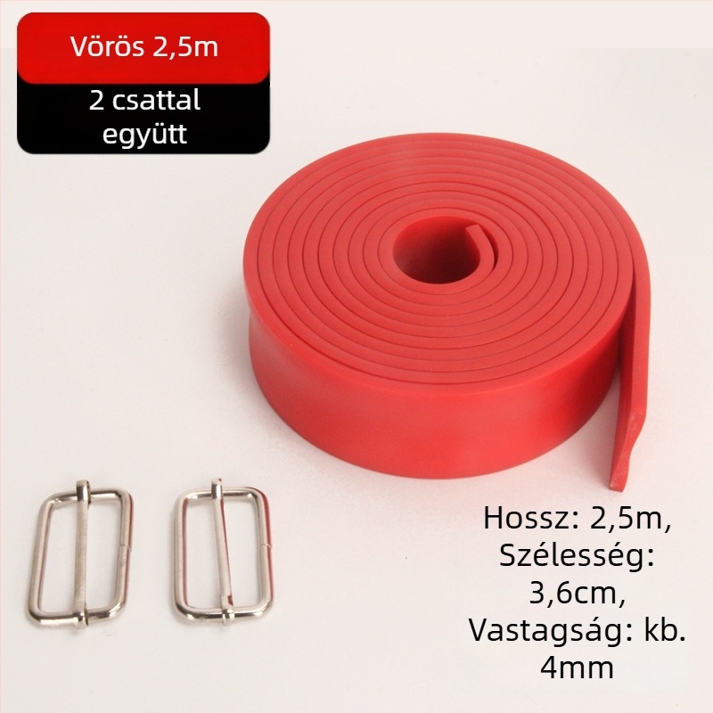 Far Wave Rugalmas Feszítő - Gumis Edzés Szalag, Két Csattal, 1 Db