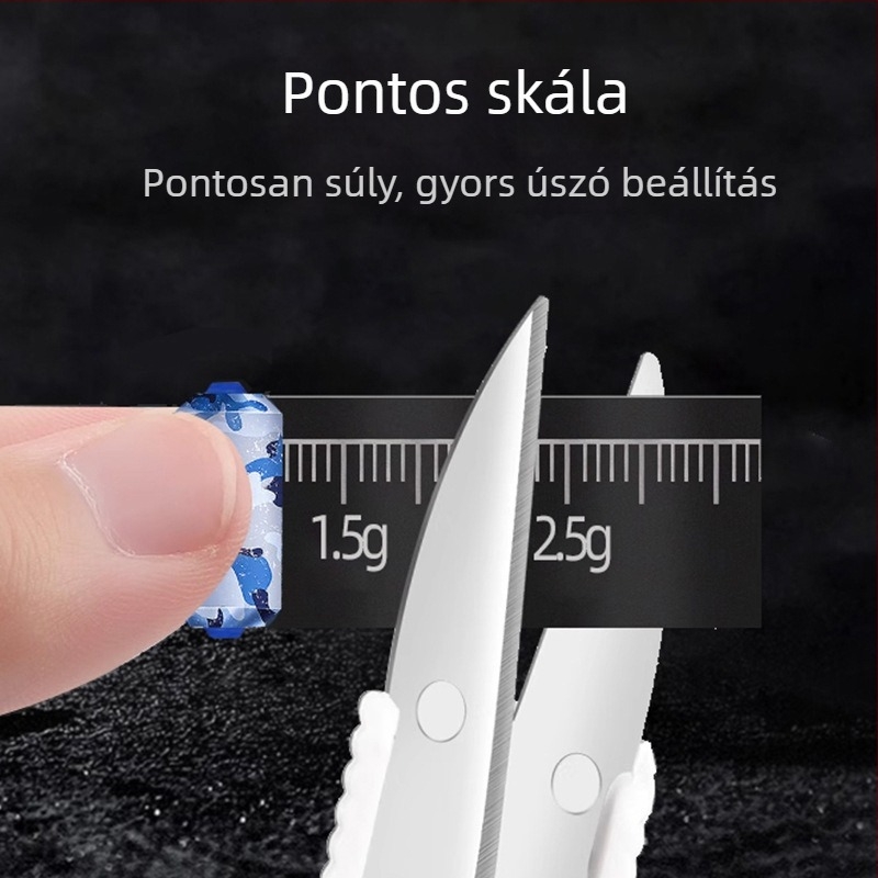 Space Bean halászati kiegészítő készlet, 10 darab, műanyag kivitel