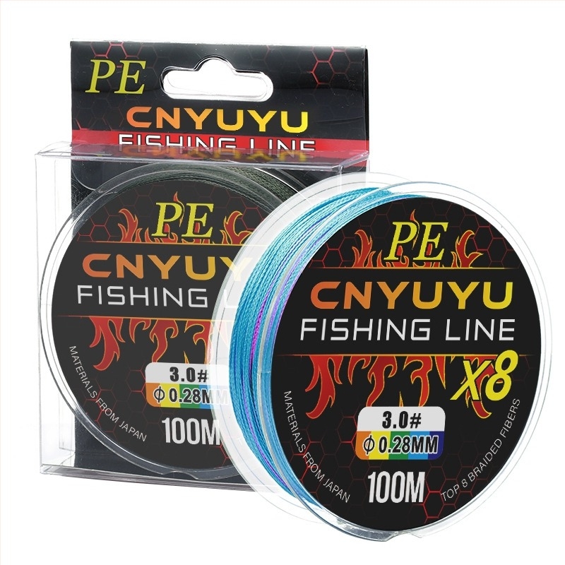 Fő horgászati zsinór – PE anyag, 8-110 lb, Sorozat 8