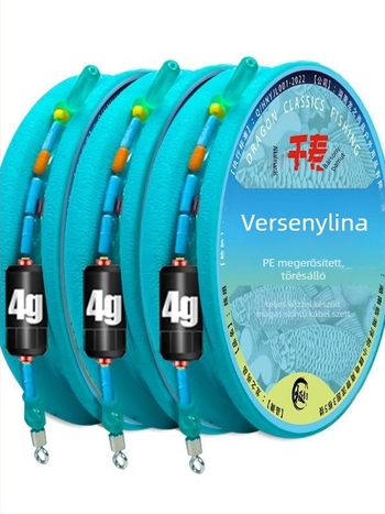 Horgászzsinór készlet – nylon szál, folyók és tavakhoz, hosszúság 3.6-8.1 m