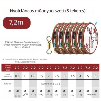 Láthatatlan damilkészlet keszeghez — Nylon