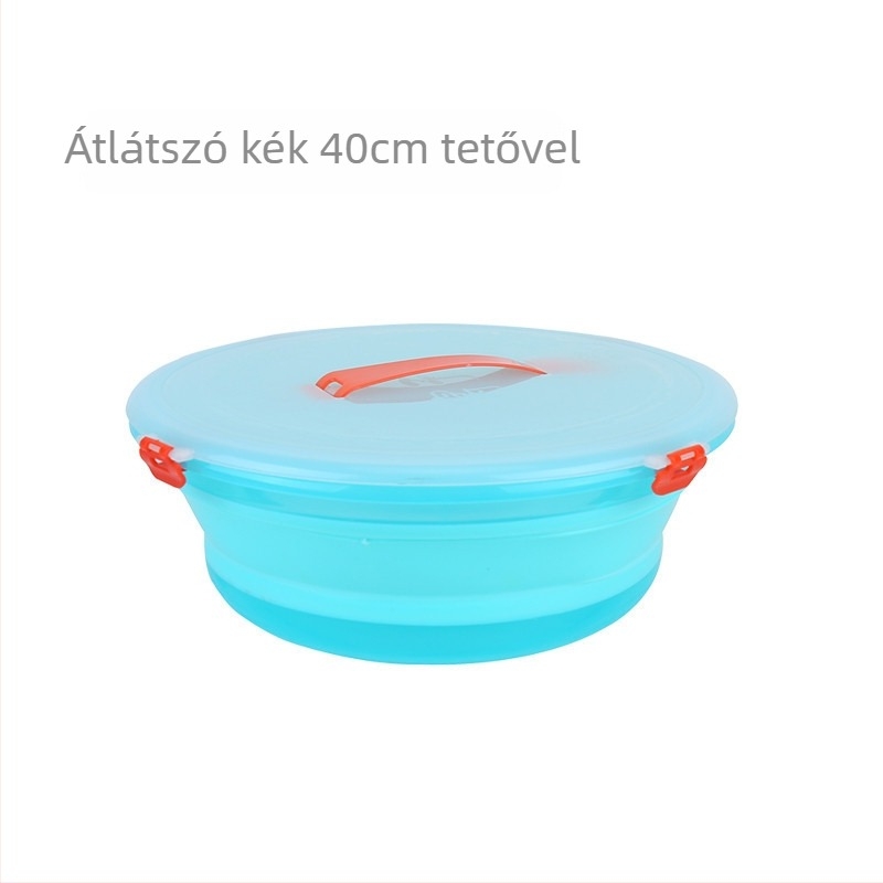 Csali keverő doboz és összecsukható élőcsali-lábas, hordozható PP tartály, Bishangyu