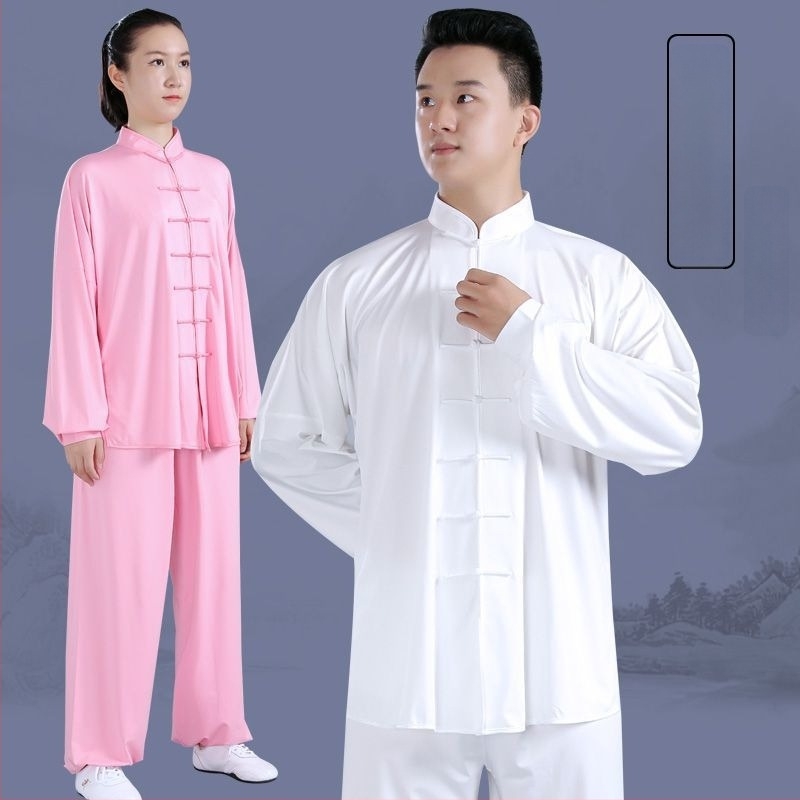 Tai Chi ruházat nőknek és férfiaknak, nyári gyakorló készlet, kínai stílusú előadásruha
