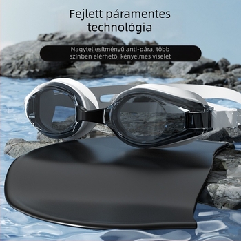 RESHEIR Anti-Fog búvár- és úszószemüveg felnőtteknek, PC lencsékkel, myopia-kompatibilis, szemvédelem