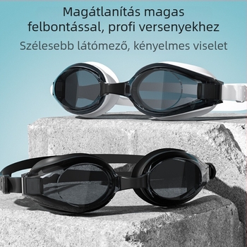 RESHEIR Anti-Fog búvár- és úszószemüveg felnőtteknek, PC lencsékkel, myopia-kompatibilis, szemvédelem
