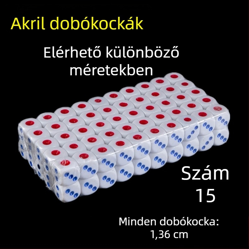 Melamin kockák – készlet bárjátékokhoz, Nothing márkával