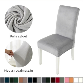 Parsons székfedő, poliészter, csúszásmentes, kopásálló, porálló, magas hőmérsékletnek ellenálló, modern minimalist stílus, egyszínű minta, téglalap alakú
