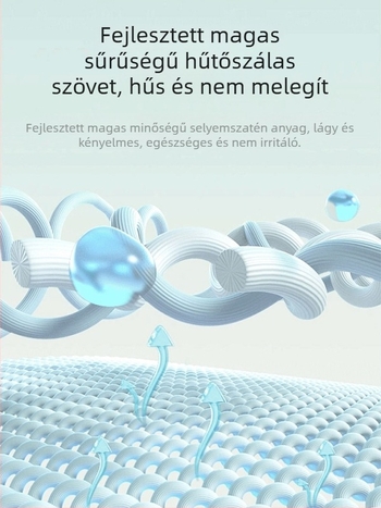 3 részes latex hűtő matrac készlet ágynak (természetes latex; latex tartalom 90%+; nyomtatott szövet; univerzális stílus; testreszabás nélkül)